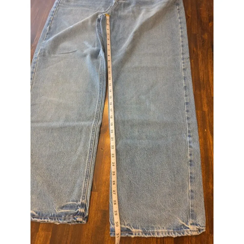 Universal Thread Women's Mid-Rise Baggy Classic 90's Vintage Straight🆕SZ 14 - Picture 5 of 9